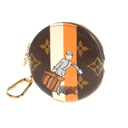 Louis Vuitton Monogram Groom Round Coin Purse 1 of 8