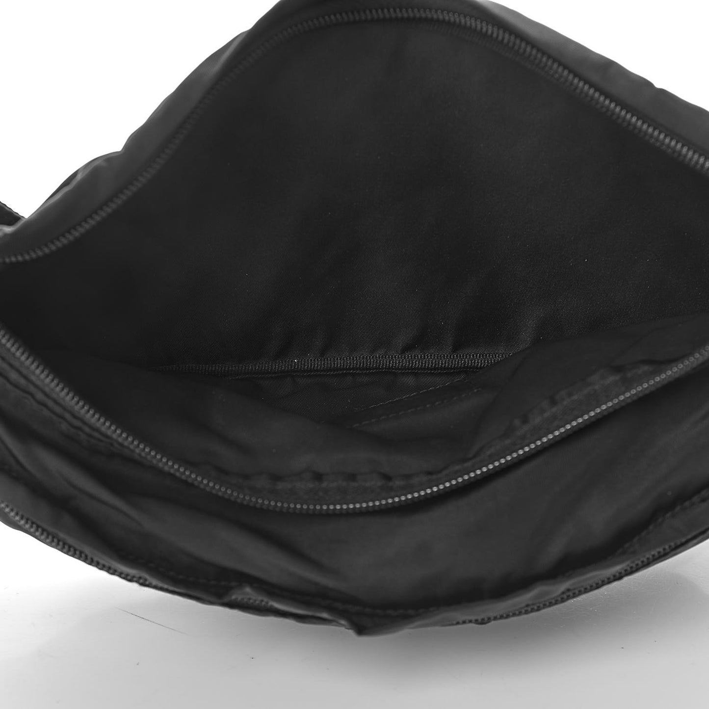 Tessuto Nylon Montagna Belt Bag Black