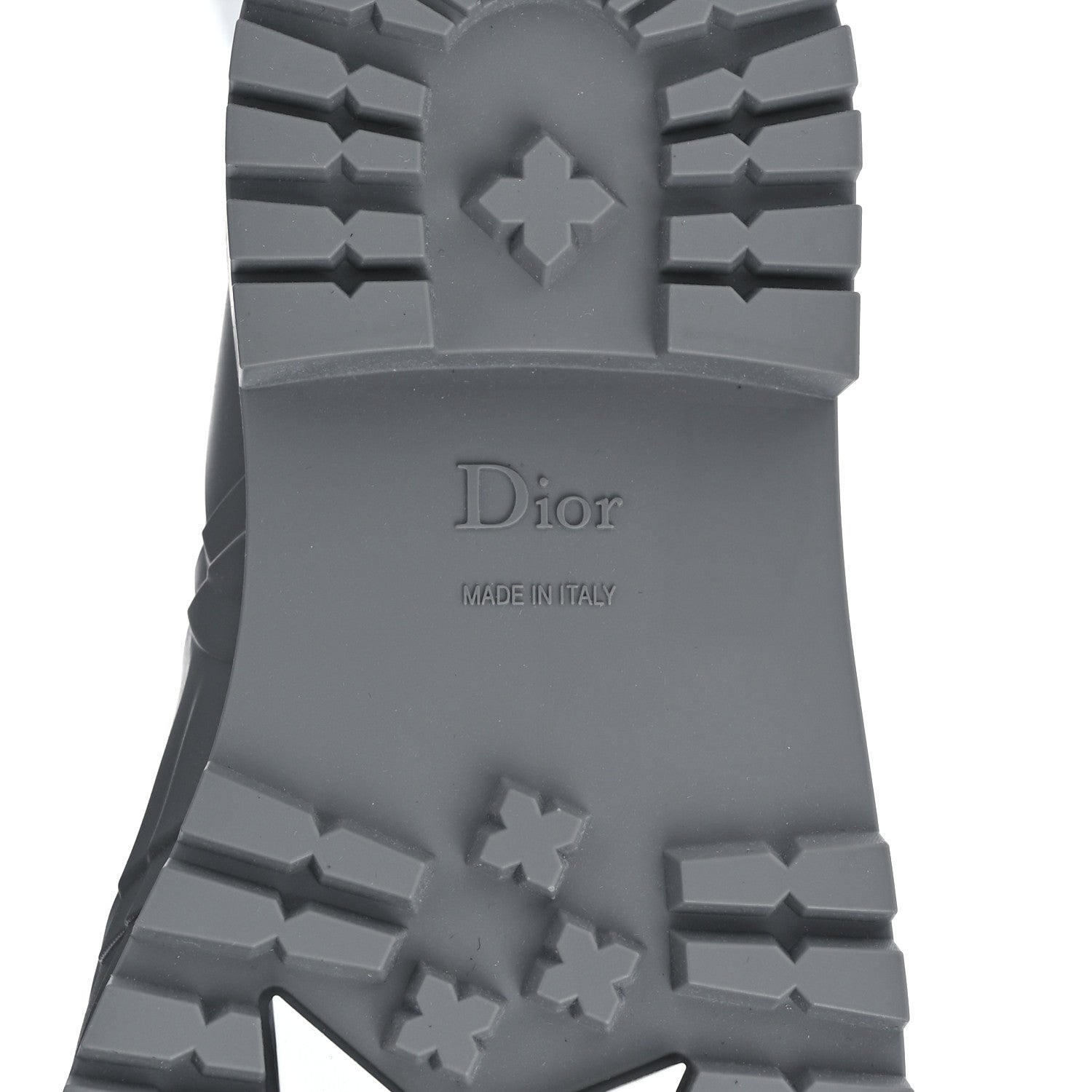 Christian Dior Rubber Diorcamp Low Boots 36 Grey Stone 7 of 10