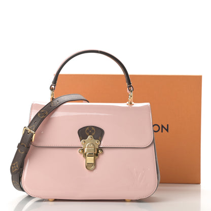 Louis Vuitton Patent Calfskin Monogram Cherrywood PM Rose Ballerine 12 of 12