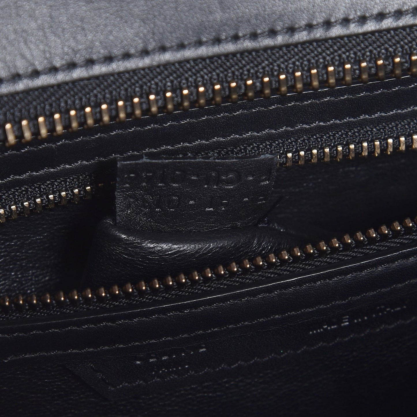 Smooth Calfskin Micro Luggage Black