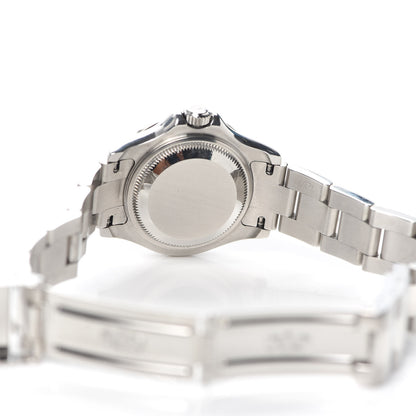 Rolex Stainless Steel Platinum 29mm Yacht-Master Watch Silver 169622 5 of 5