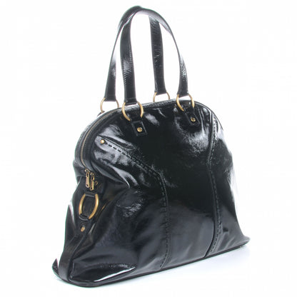 Saint Laurent Patent Oversized MUSE Black 3 of 7