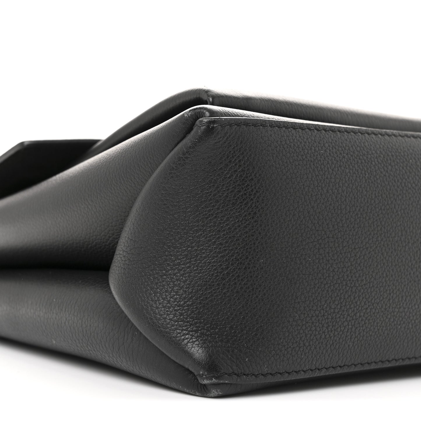 Soft Calfskin My Lockme Top Handle Black