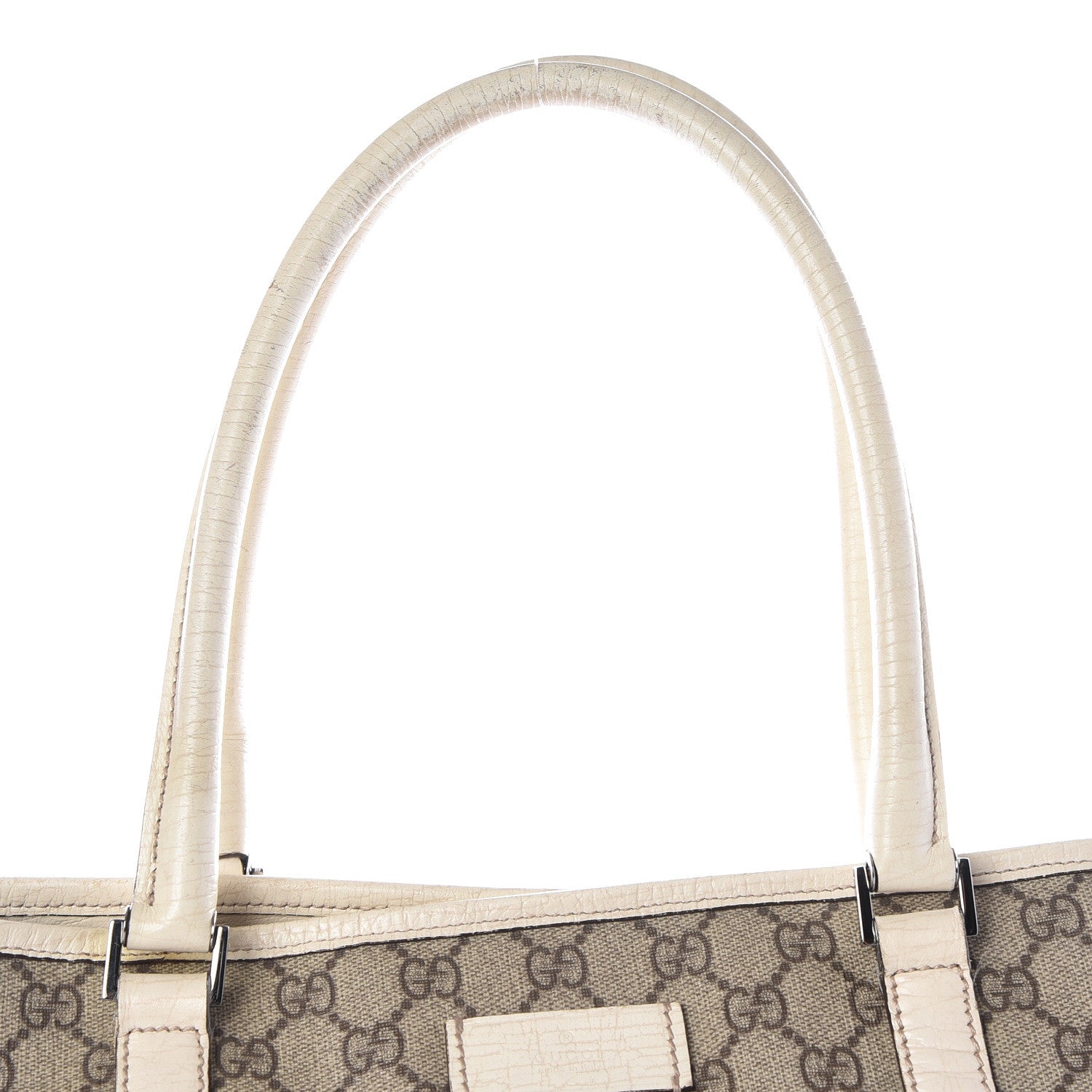 Gucci GG Plus Monogram Medium Joy Tote White 7 of 14