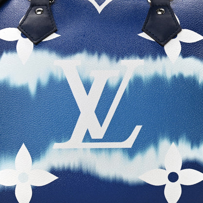 Louis Vuitton Monogram Escale Speedy Bandouliere 30 Blue 8 of 11