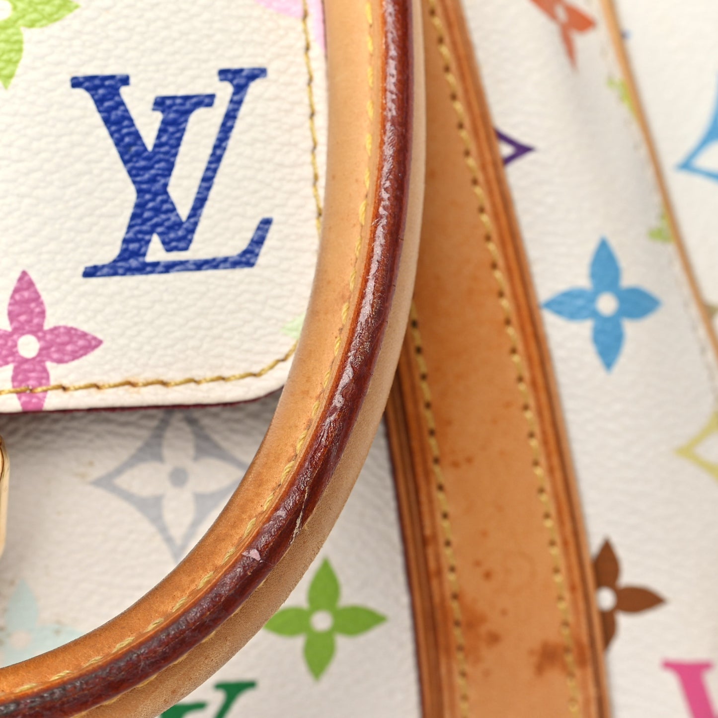 Monogram Multicolor Priscilla White