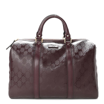 Gucci Imprime Monogram Medium Joy Boston Bordeaux 1 of 10