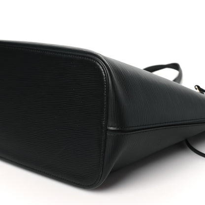 Louis Vuitton Epi Neverfull MM Black 9 of 14