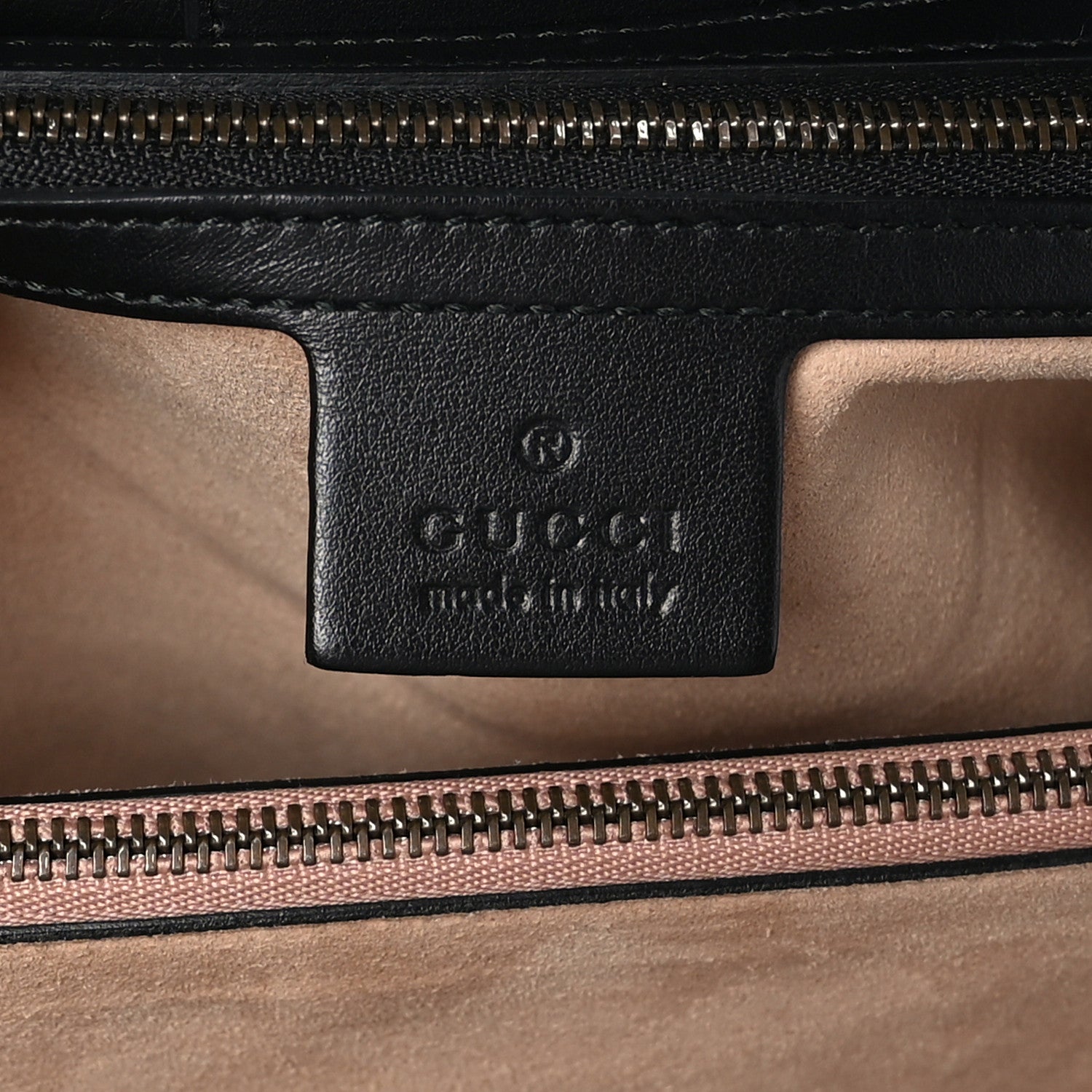 Gucci Calfskin Matelasse Medium GG Marmont Tote Black 6 of 9