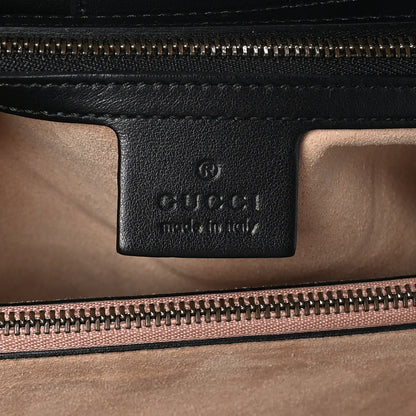 Gucci Calfskin Matelasse Medium GG Marmont Tote Black 6 of 9