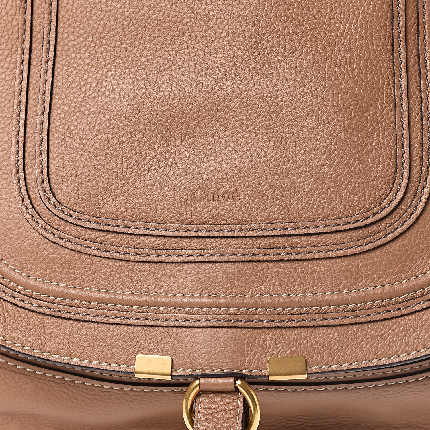 Chloe Calfskin Medium Marcie Satchel Nut 11 of 11