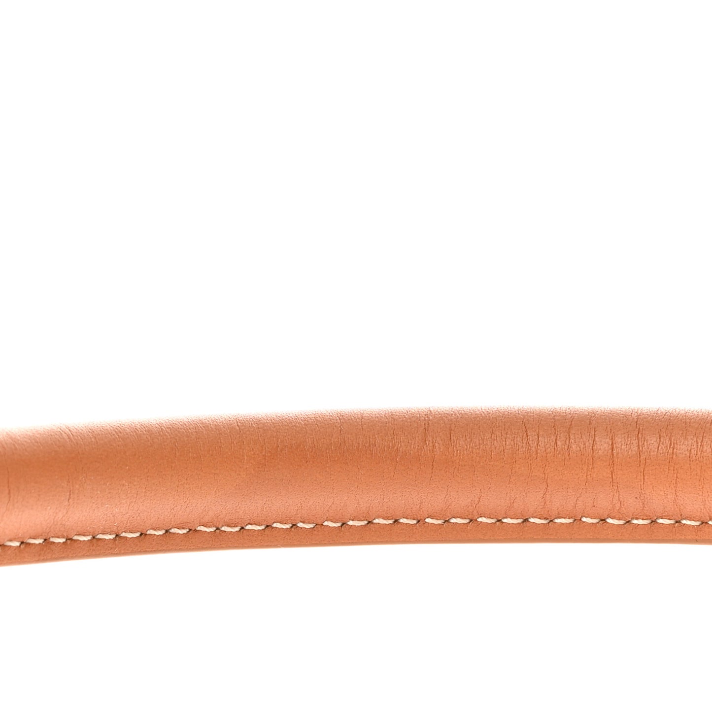 Canvas Calfskin Horizontal Cabas Natural Tan