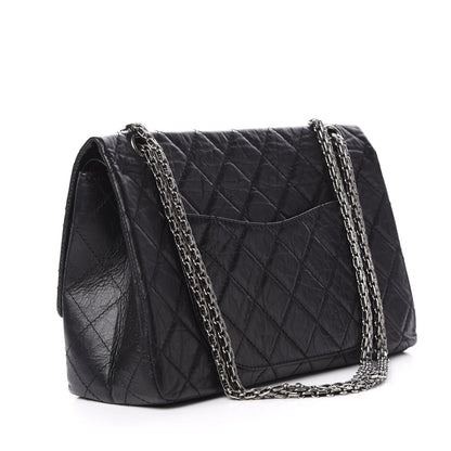 Chanel Aged Calfskin Quilted 2.55 Reissue 227 Flap Black 2 of 10