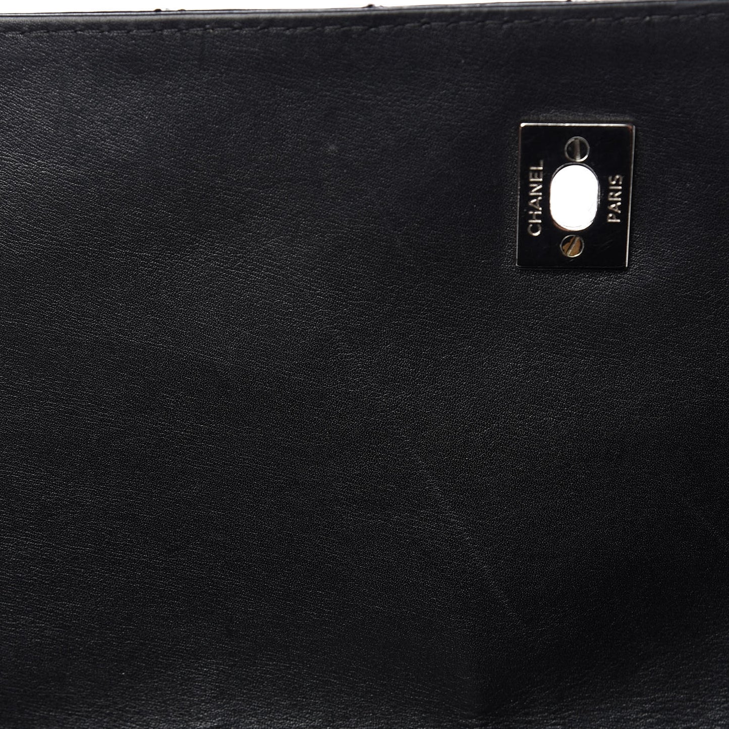 Calfskin Quilted In The Business Flap Bag Black