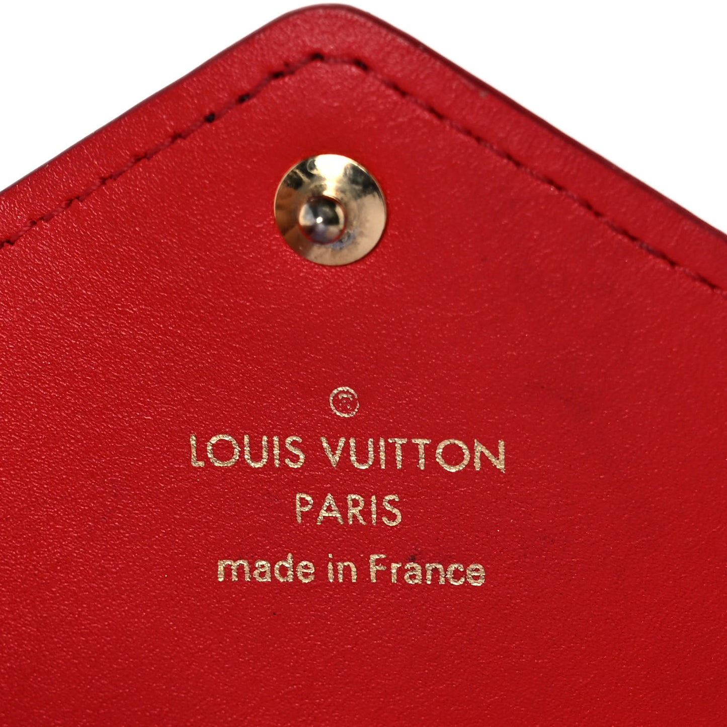 Monogram Medium Kirigami Pochette Insert Coquelicot