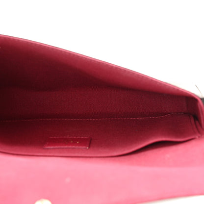 Louis Vuitton Monogram Pochette Felicie Chain Wallet Fuchsia 5 of 11