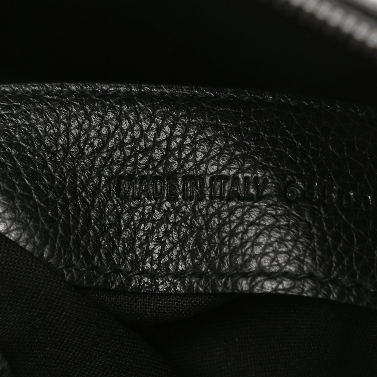 Supple Calfskin Rivet Small Ville Top Handle Bag Black