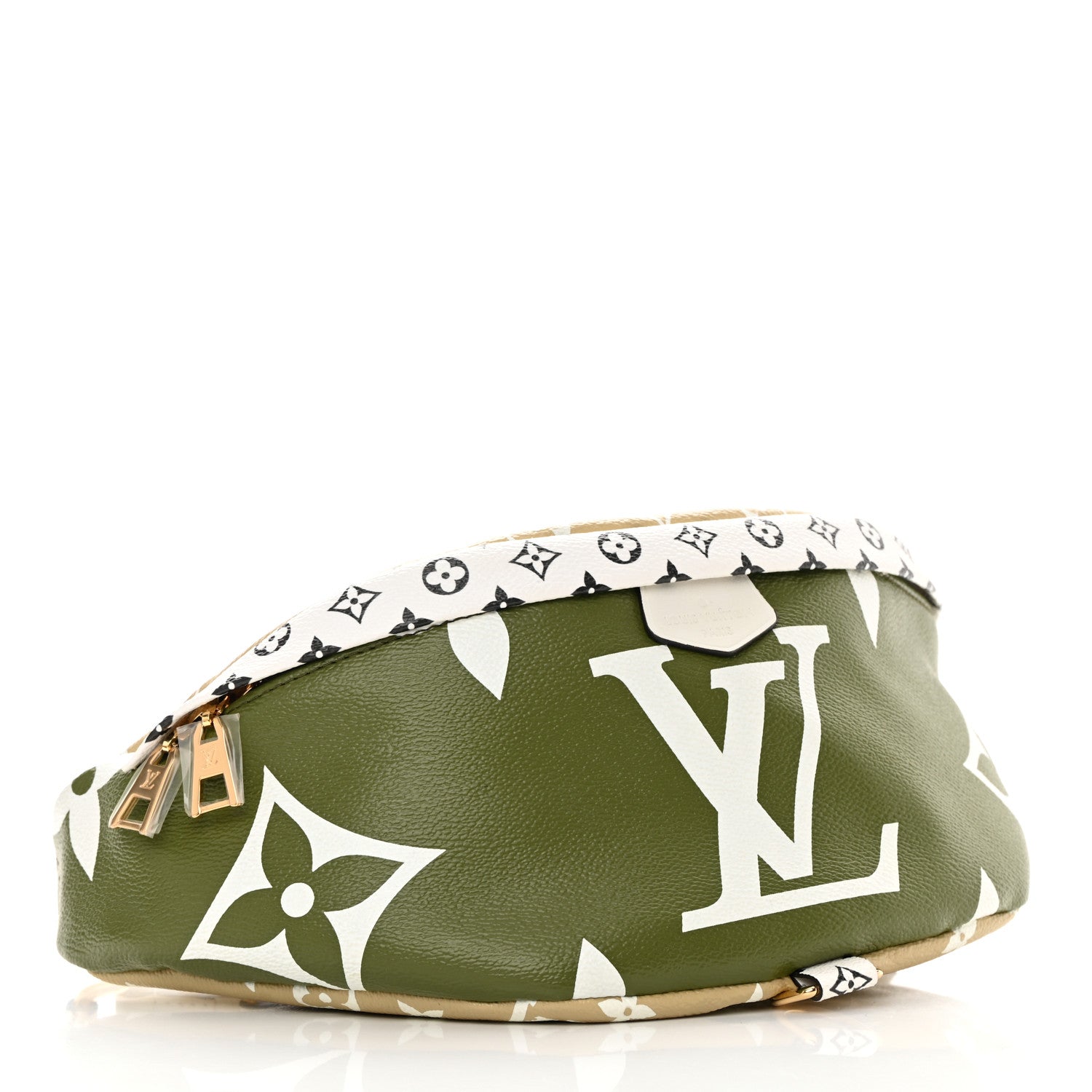 Louis Vuitton Monogram Giant Bumbag Kaki Beige 4 of 11