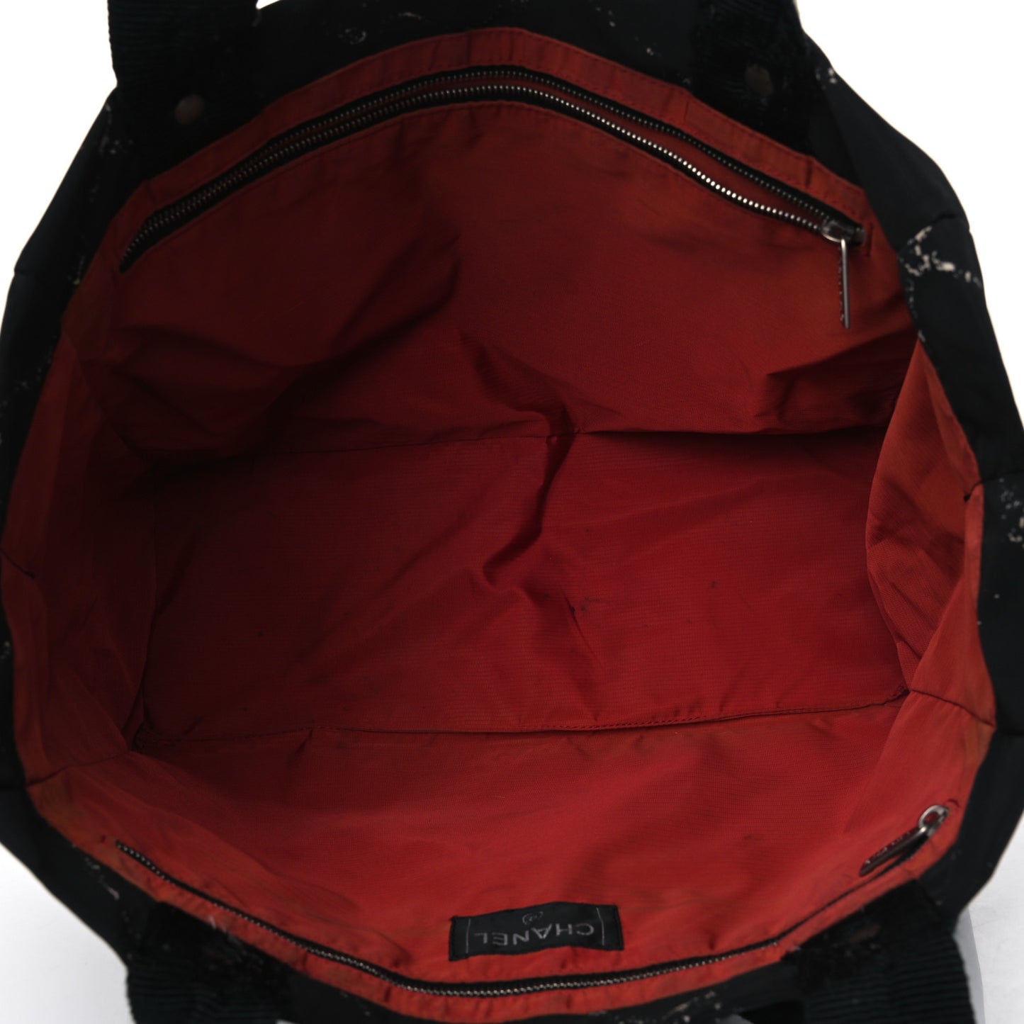 Nylon Travel Tote Black