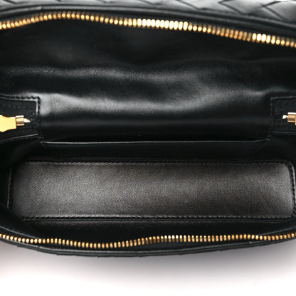 Bottega Veneta Calfskin Intrecciato Bang Bang Vanity Case Black 5 of 11