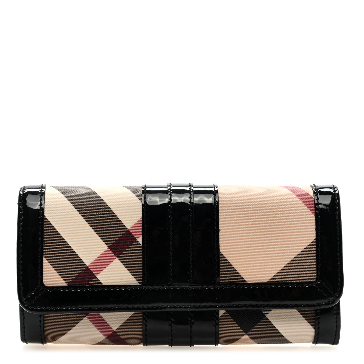 Patent Nova Check Wallet Black