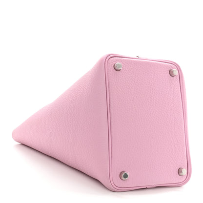 Hermes Taurillon Clemence Picotin Lock 18 PM Mauve Sylvestre 4 of 11