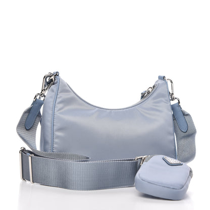 Prada Nylon Re-Edition 2005 Shoulder Bag Astrale 3 of 13