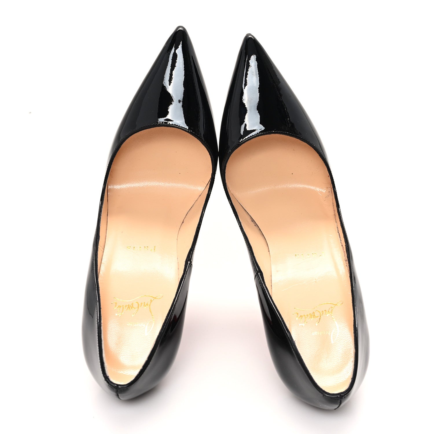 Christian Louboutin Patent So Kate 120 Pumps 38 Black 2 of 9