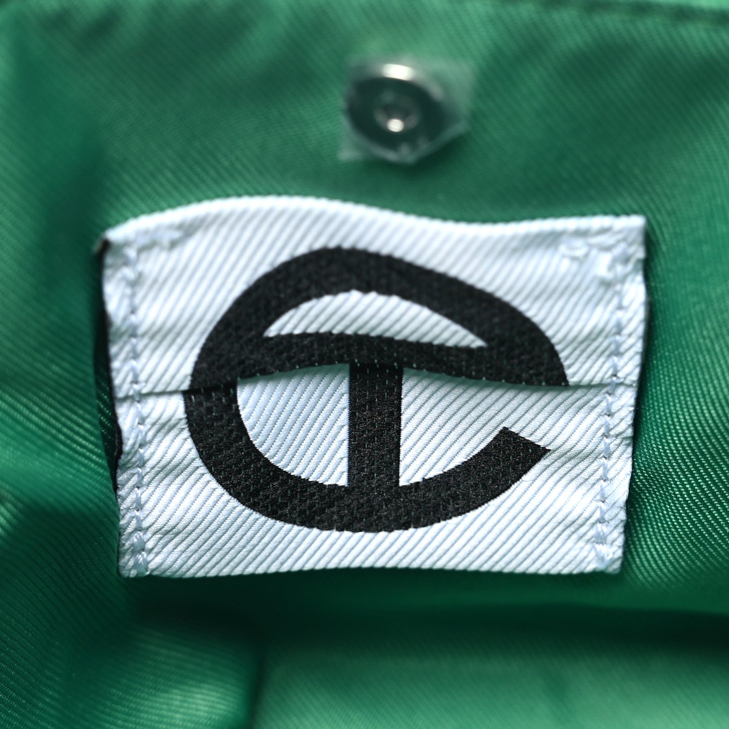 Vegan Leather Small Shopping Bag Greenscreen