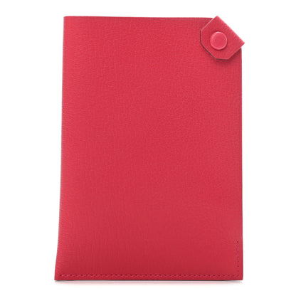 Hermes Chevre Chamkila Tarmac PM Passport Holder Rose Extreme 1 of 6