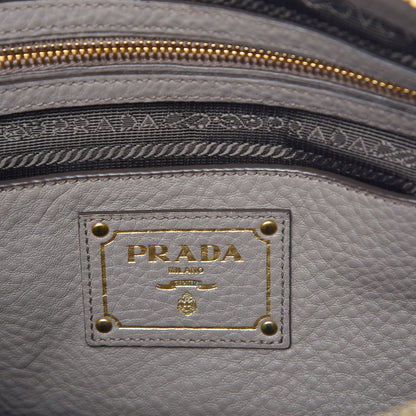 Prada Vitello Daino Shopping Satchel Argilla 6 of 18