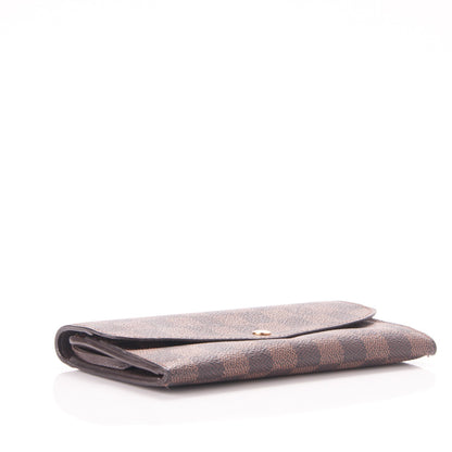 Louis Vuitton Damier Ebene Emilie Wallet 4 of 8