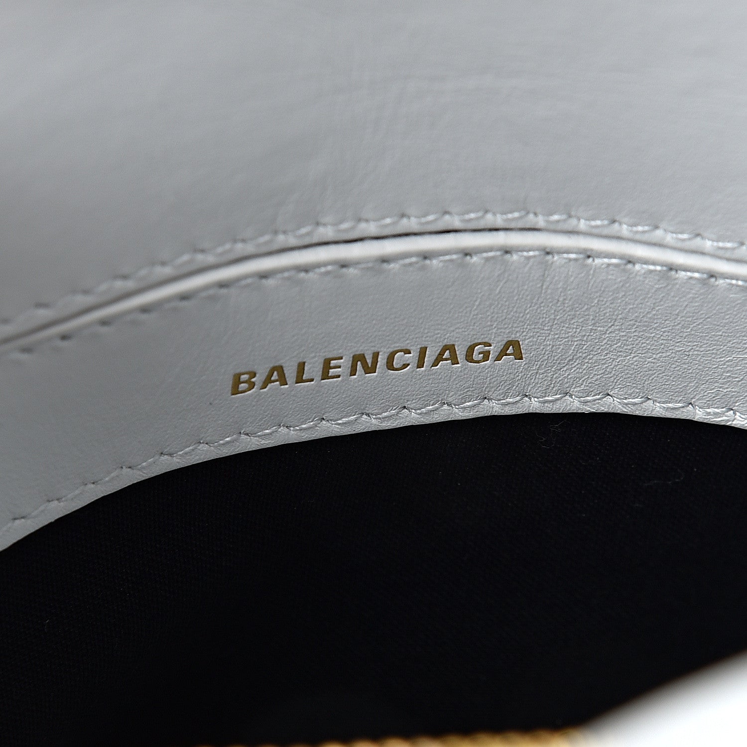 Balenciaga Nappa Calfskin Quilted XXS Ville Top Handle Bag White 5 of 8