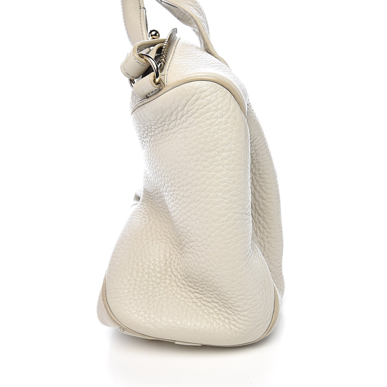 Alexander Wang Pebbled Lambskin Rocco White Gold Hardware 10 of 11