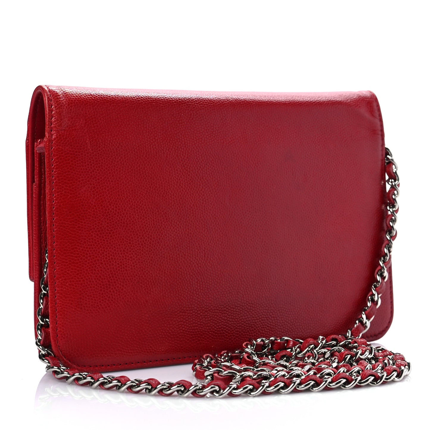 Caviar Sevruga Wallet on Chain WOC Red