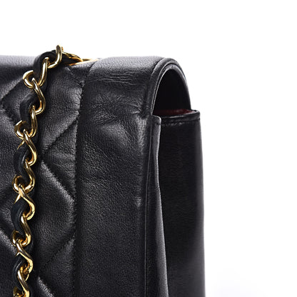Chanel Lambskin Quilted Medium Single Flap Black 14 of 16