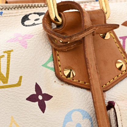 Louis Vuitton Monogram Multicolor Speedy 30 White 13 of 15