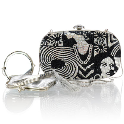 Judith Leiber Swarovski Crystal Spectator Minaudiere 3 of 7