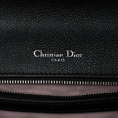 Christian Dior Grained Calfskin Small Diorama Flap Bag Black 6 of 12