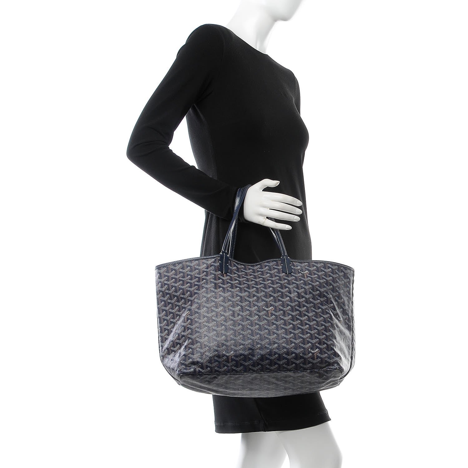 Goyard Goyardine Saint Louis PM Navy 2 of 13