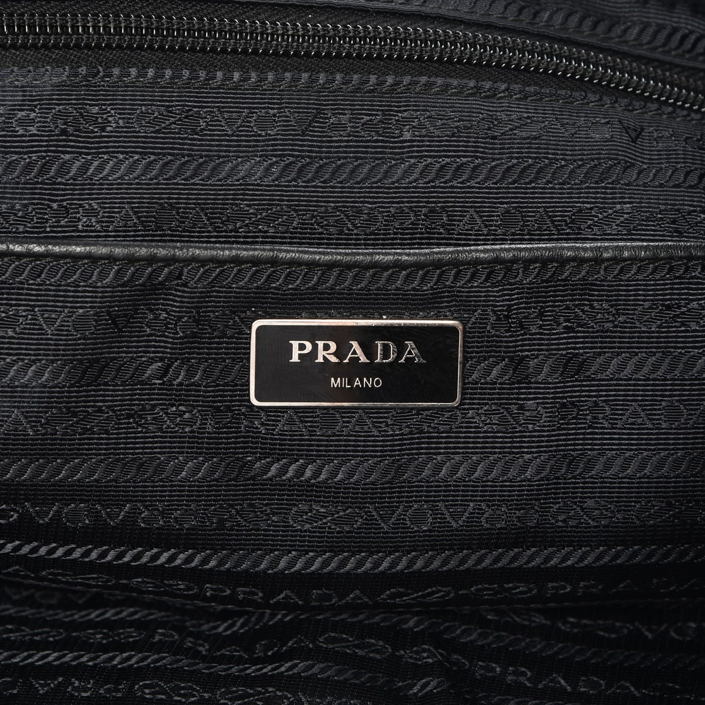 Nylon Vela Medium Backpack Black