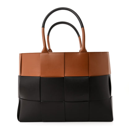Bottega Veneta Nappa Maxi Intrecciato Medium Arco Tote Fondant Wood 1 of 10