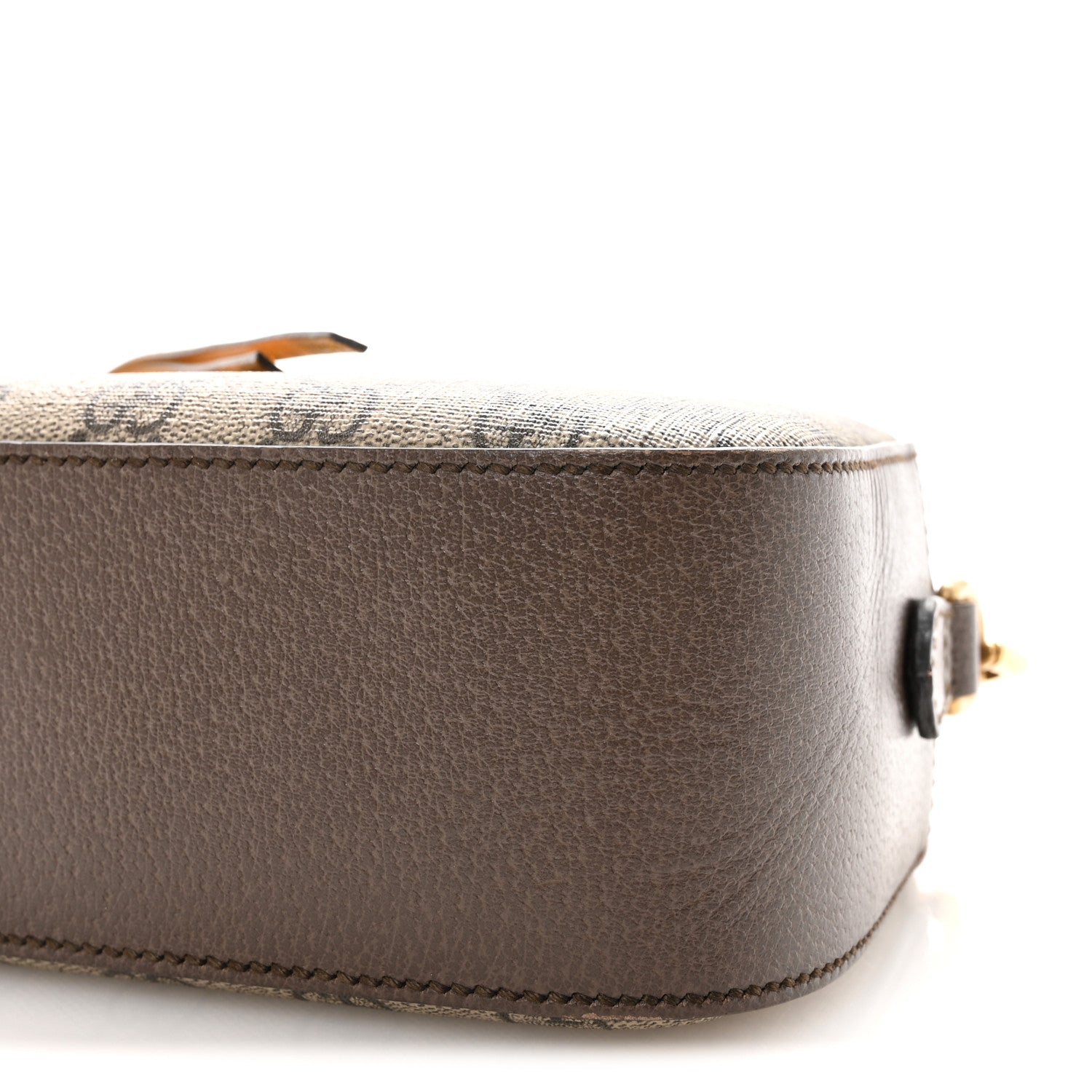Gucci GG Supreme Monogram Web Neo Vintage Shoulder Bag Beige New Acero Crop 10 of 11