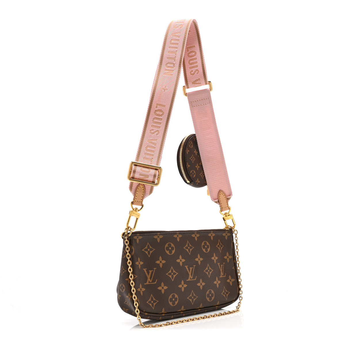 Louis Vuitton Monogram Multi Pochette Accessories Rose Clair 3 of 11
