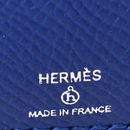 Hermes Epsom Matte Alligator Histoire Naturelle Wallet Cold Colors 6 of 7