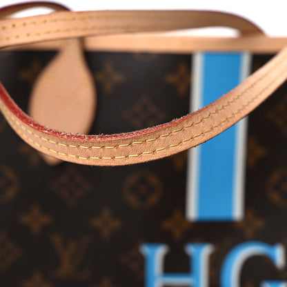 Louis Vuitton Monogram My LV Heritage Neverfull GM White Bleu Clair 14 of 14