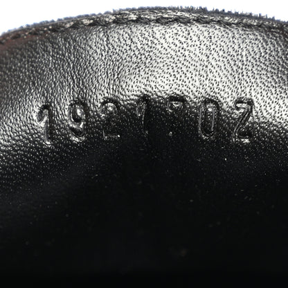 Hermes Velvet Womens Paris Loafers 35 Black 7 of 9