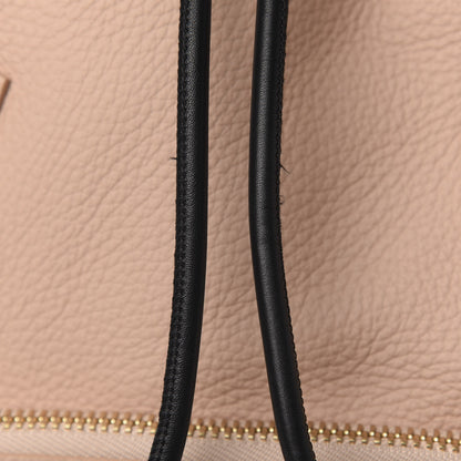 Burberry Deerskin Medium Rucksack Backpack Pale Apricot 13 of 15