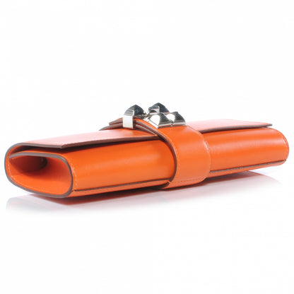 Hermes Box Medor 23 Clutch Orange 4 of 8
